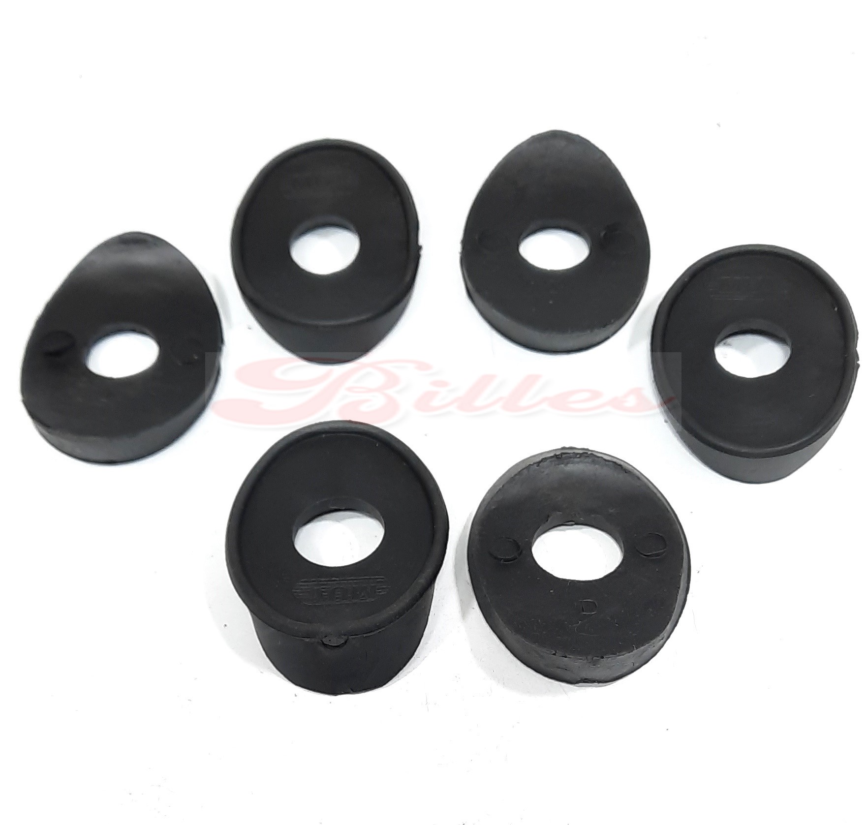 Borrachas calços dos tubos para choque