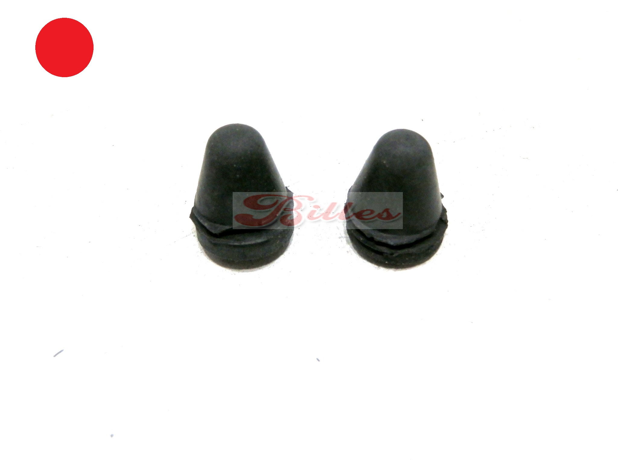 Par de borrachas do porta luvas