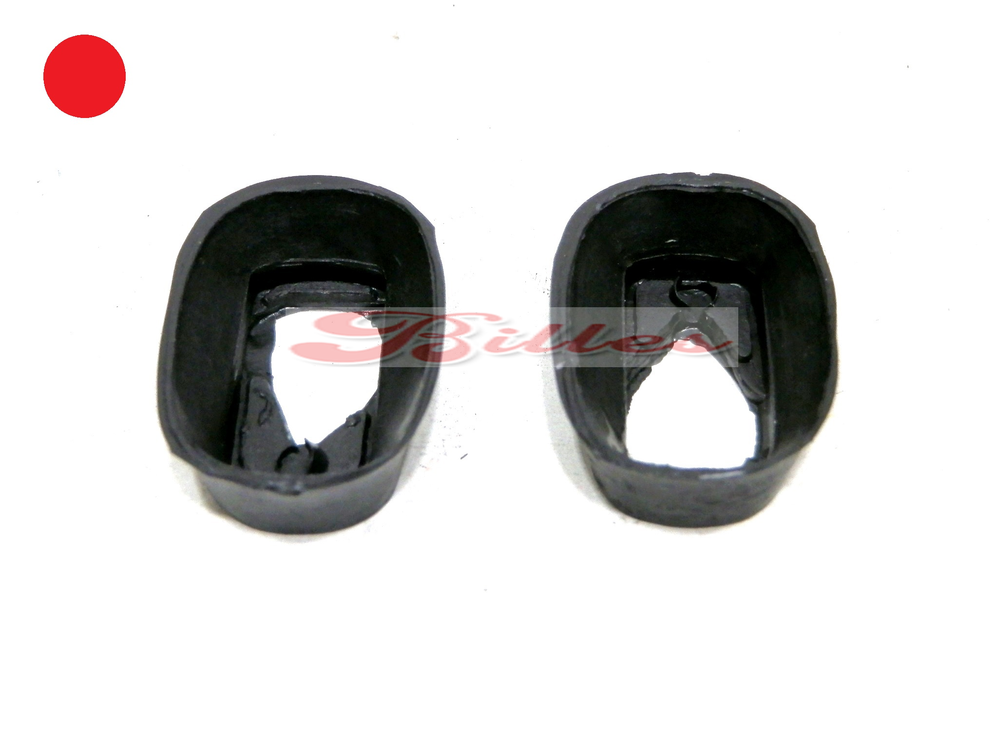 'Par de borrachas do interruptor de porta do fusca