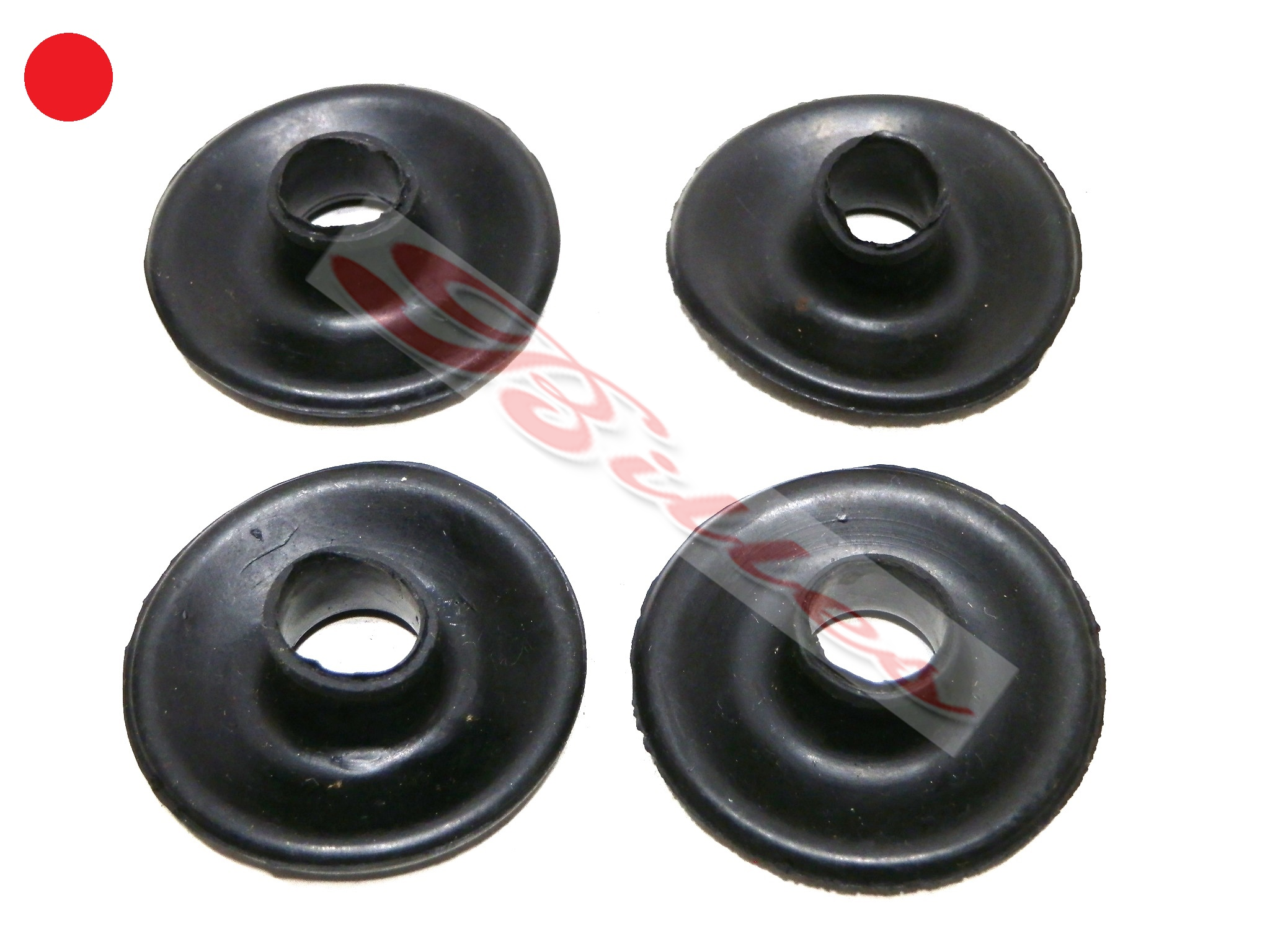 Jogo de borrachas do cachimbo de vela