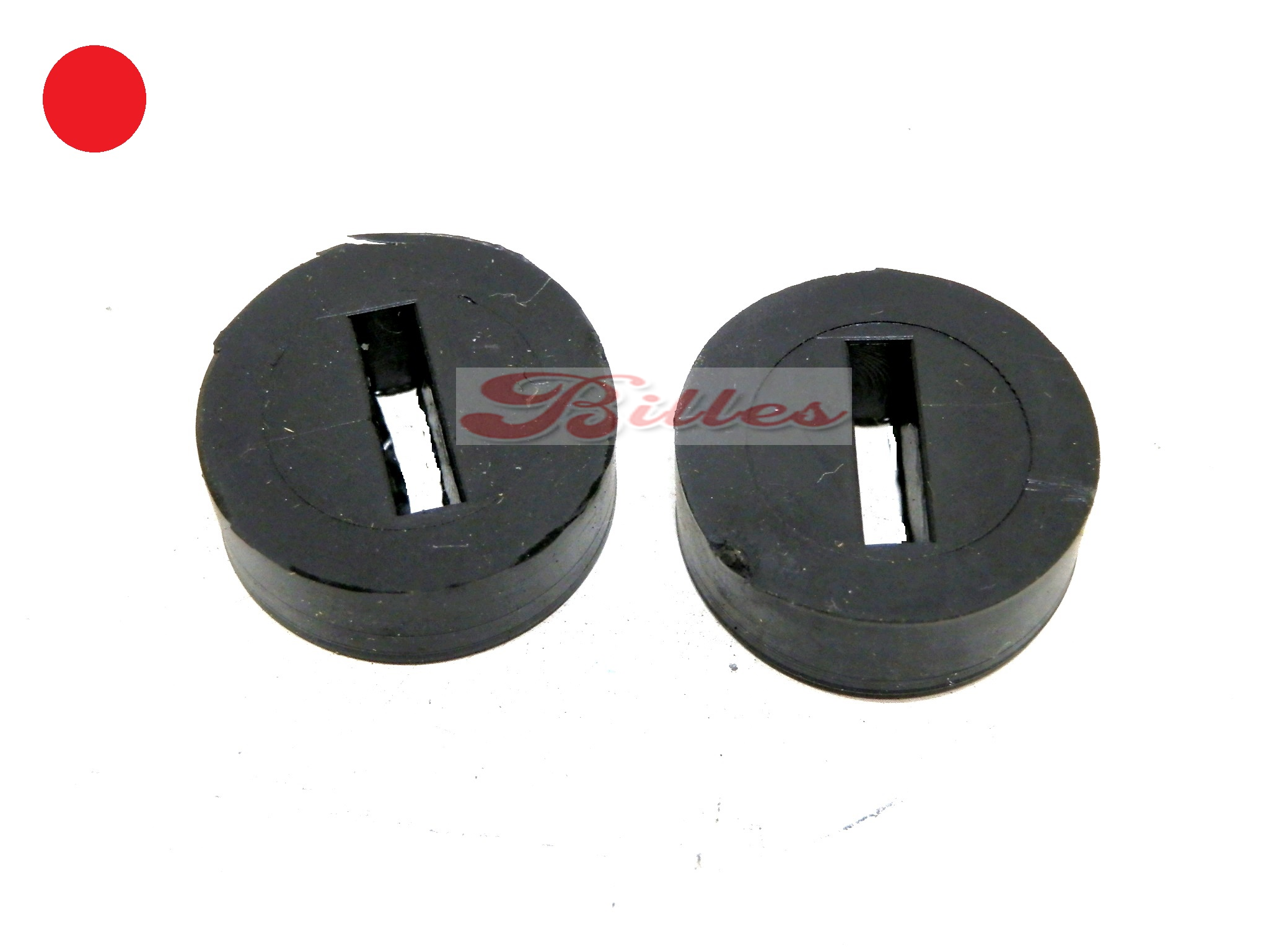 Par de borrachas do batente do limitador de porta fusca todos