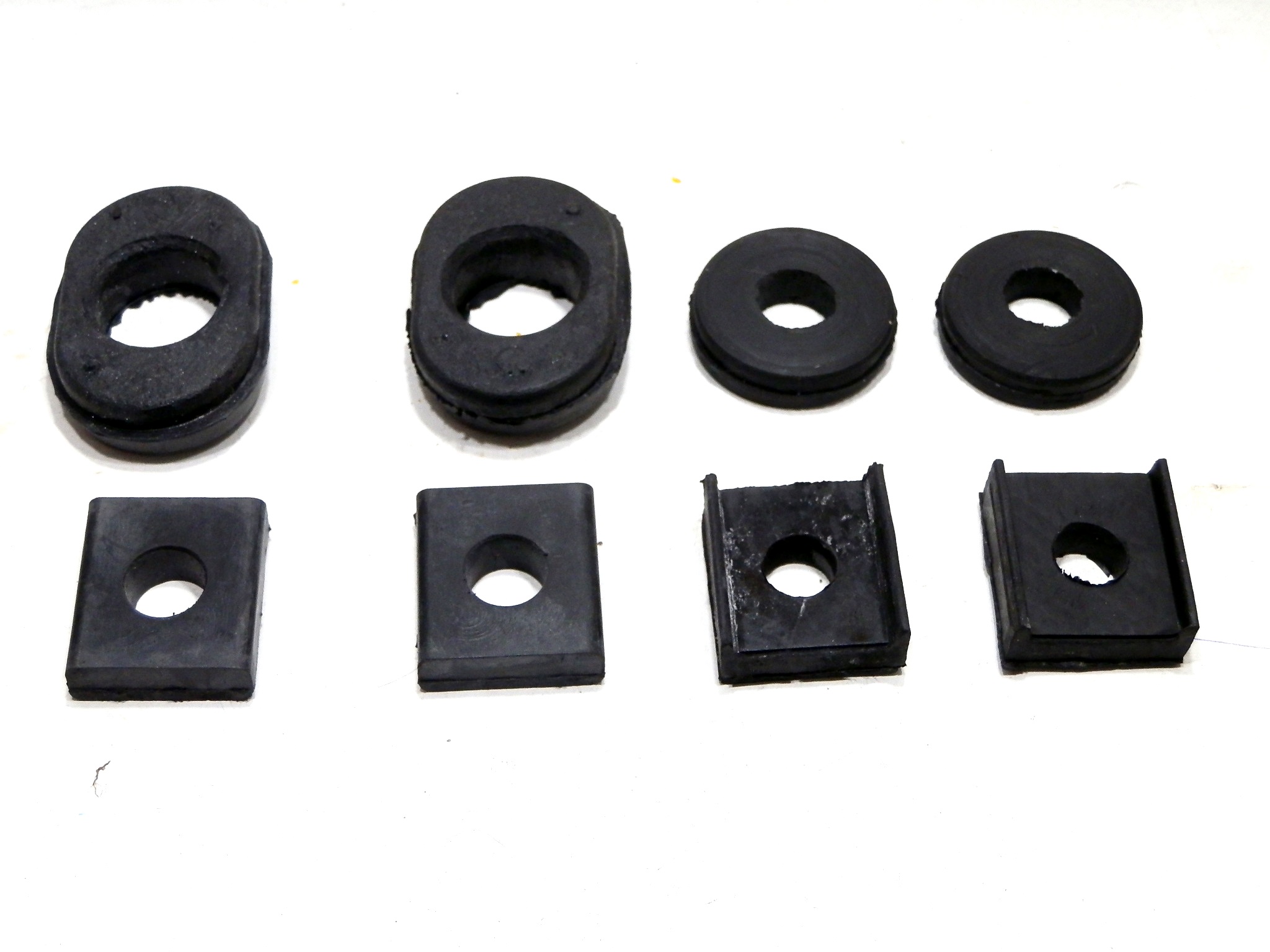 Borrachas calço entre carroceria chassis Fusca