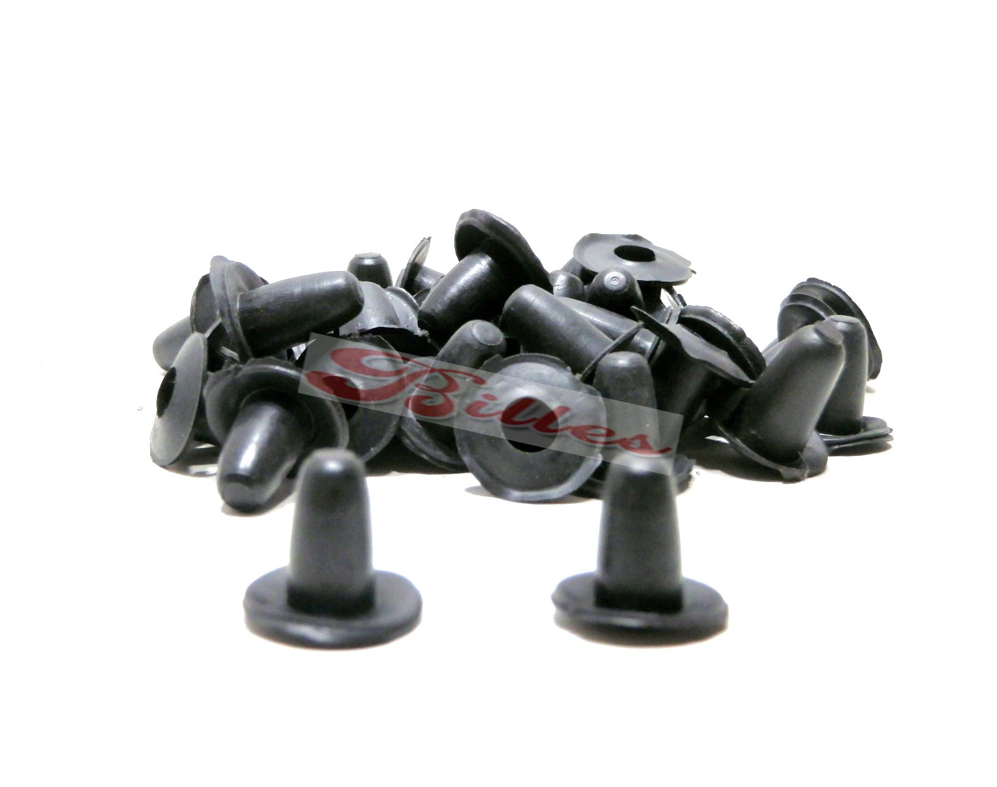 Borrachas dos grampos dos frisos largos laterais do Fusca ano ate 1970