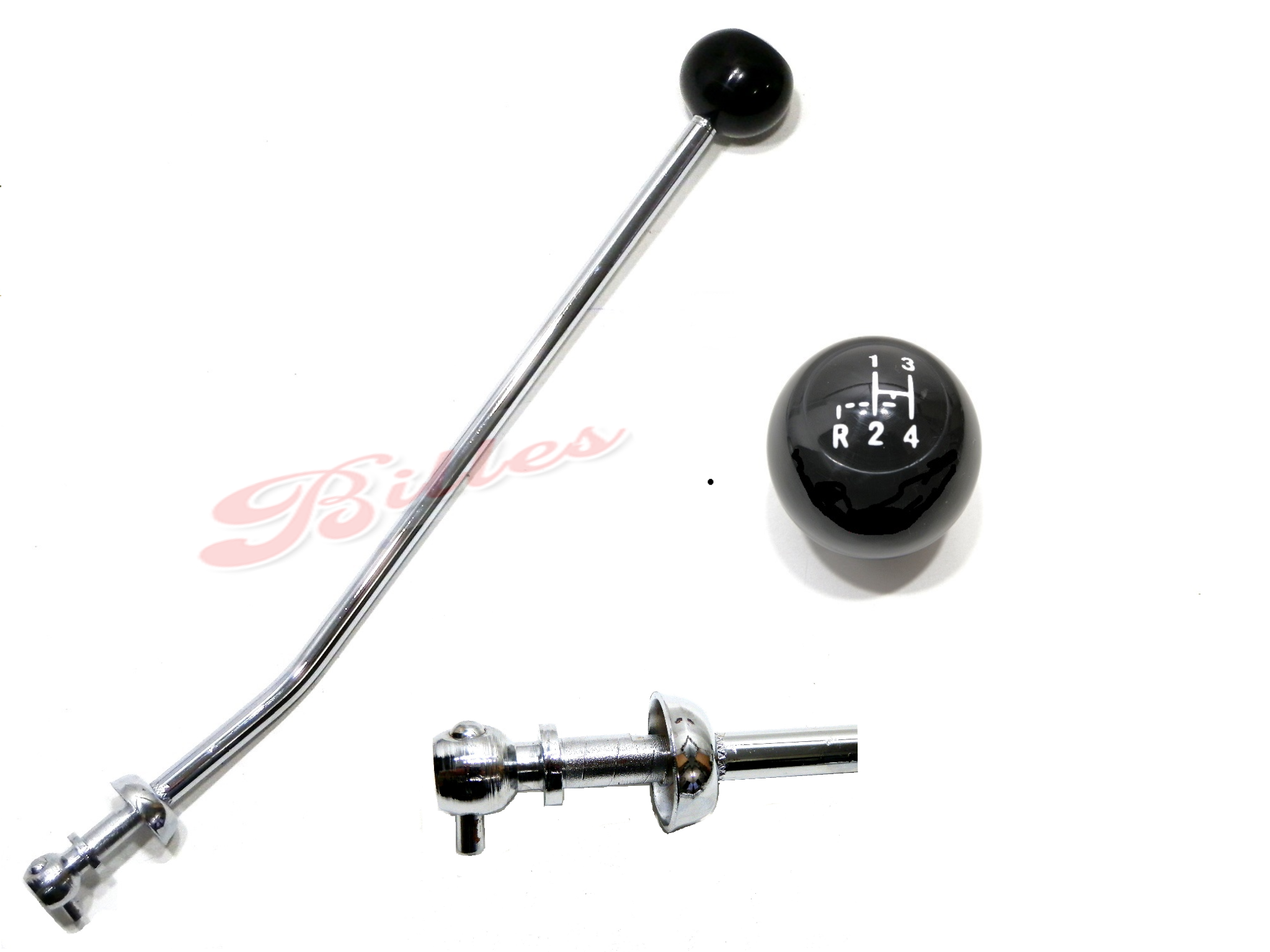 Alavanca de cambio do fusca cromada 43 cm