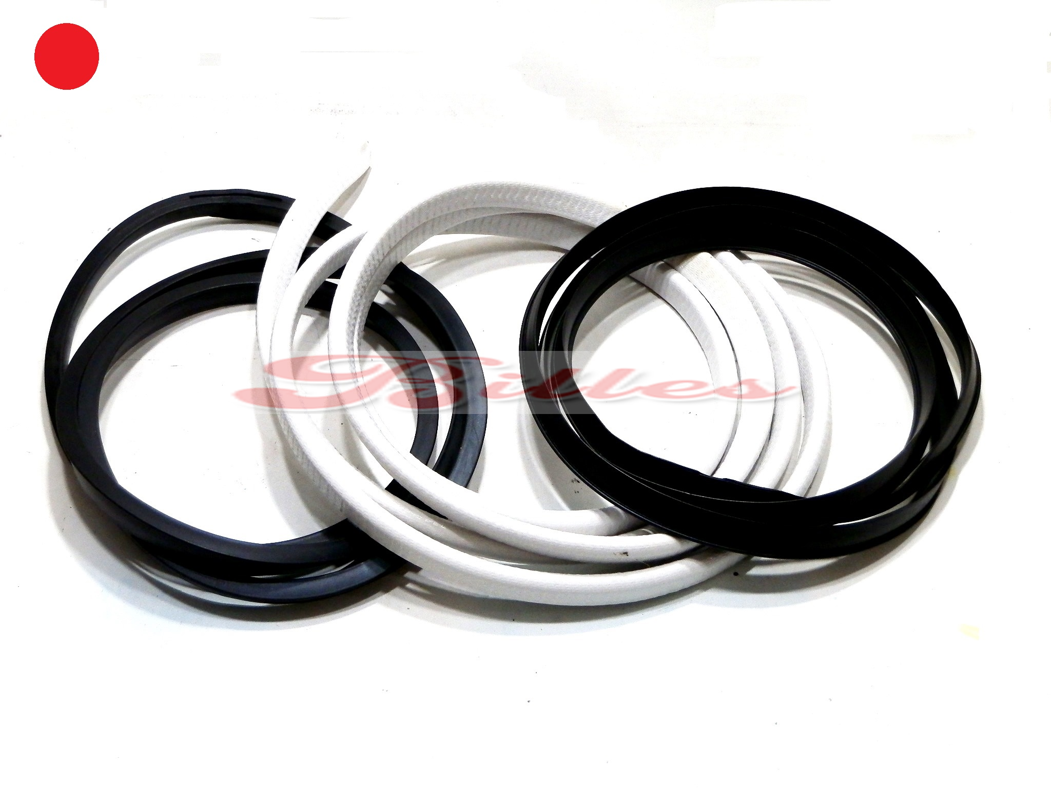 Borrachas do vidro basculante traseiro do fusca