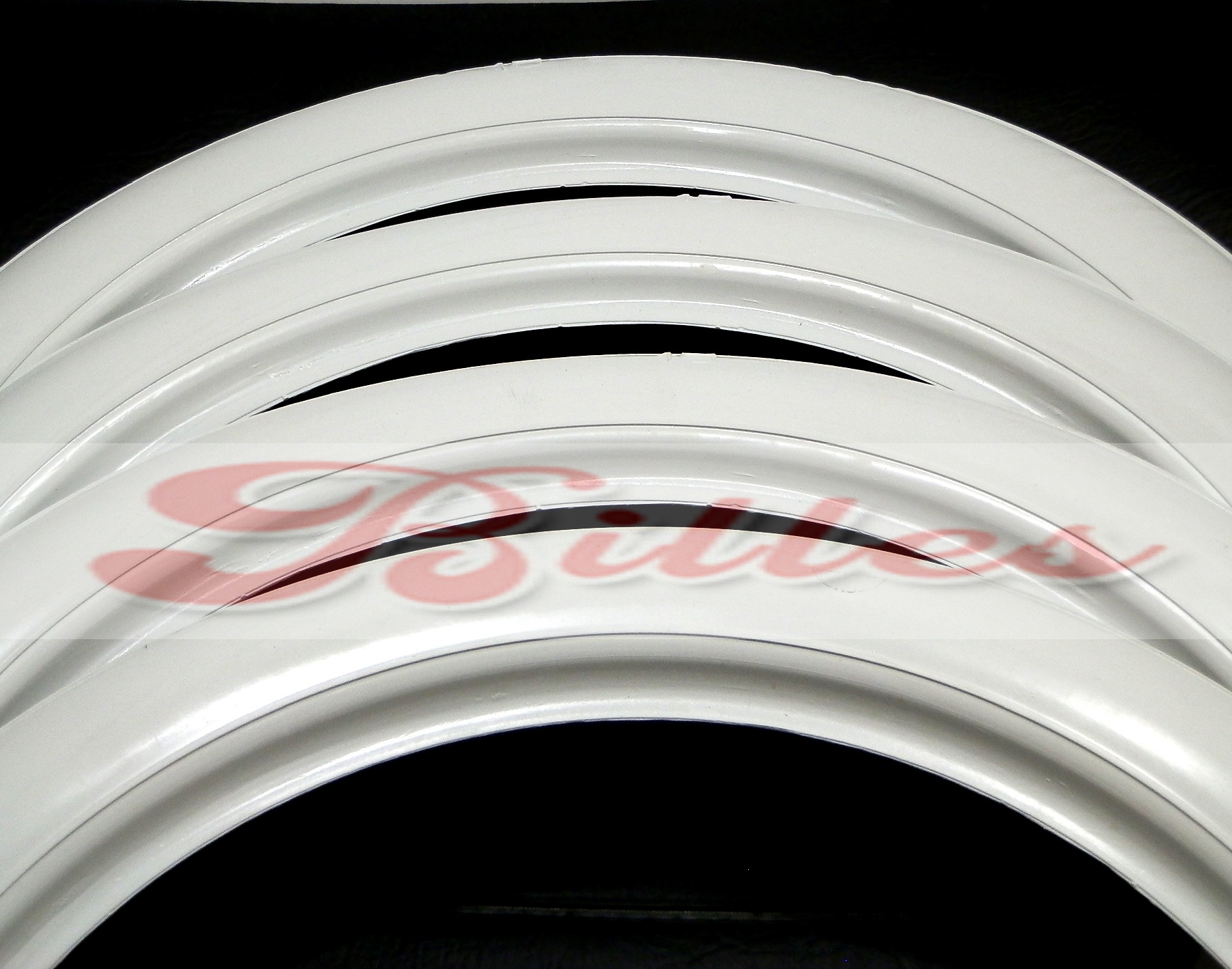 Jogo de banda faixa estreita branca aro 15